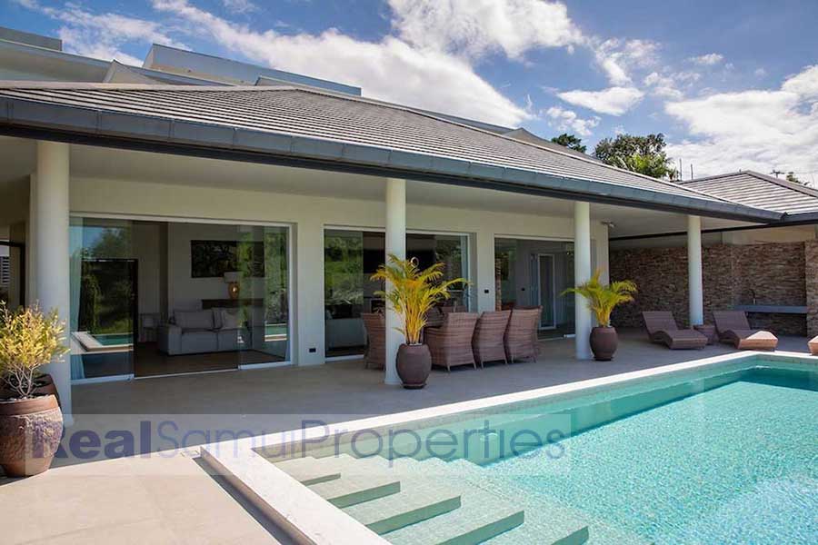 Luxury Stand-Alone 700 Sqm 5-Bed Sea View Pool Villa, Bo Phut